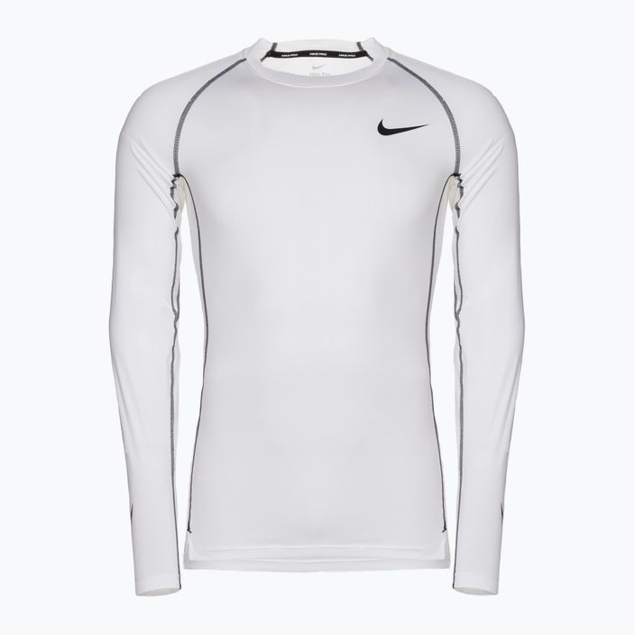 Longsleeve męski Nike Pro Dri-Fit Tight Top white/black