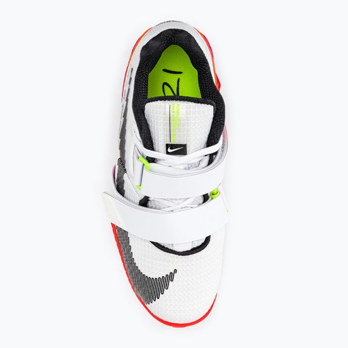 Buty do podnoszenia ciężarów Nike Romaleos 4 Olympic Colorway white/black/bright crimson 6