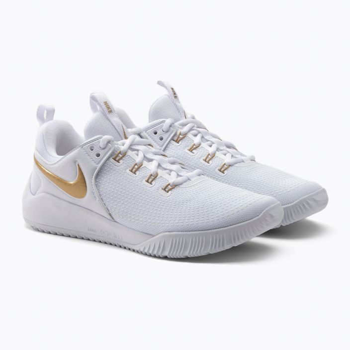 Buty do siatkówki Nike Air Zoom Hyperace 2 LE white/gold 5