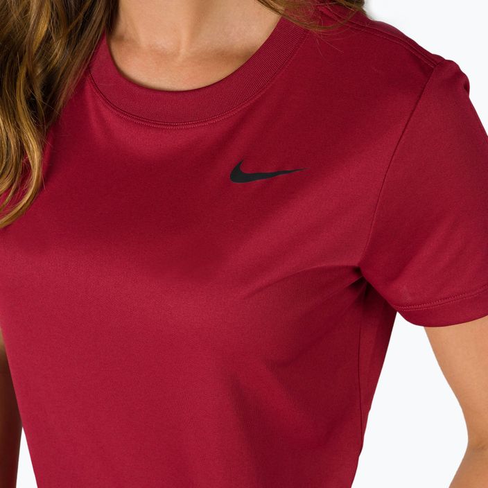 Koszulka damska Nike Dri-Fit Legend pomegranate/black 4
