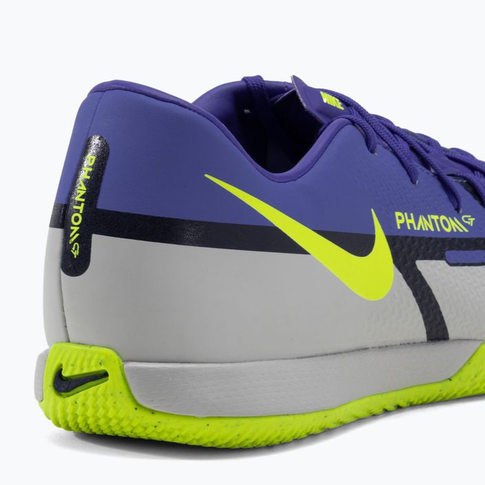 Buty piłkarskie męskie Nike Phantom GT2 Academy IC sapphire/volt/grey fog/blue void 8