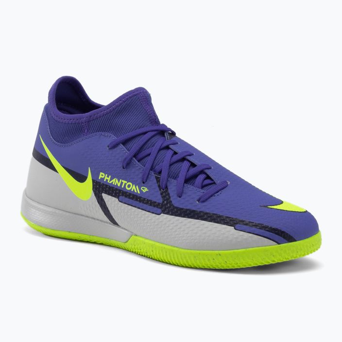 Buty piłkarskie męskie Nike Phantom GT2 Academy DF IC sapphire/volt/grey fog/blue void