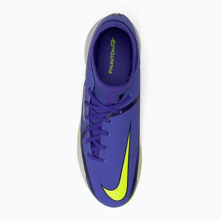 Buty piłkarskie męskie Nike Phantom GT2 Academy DF IC sapphire/volt/grey fog/blue void 6