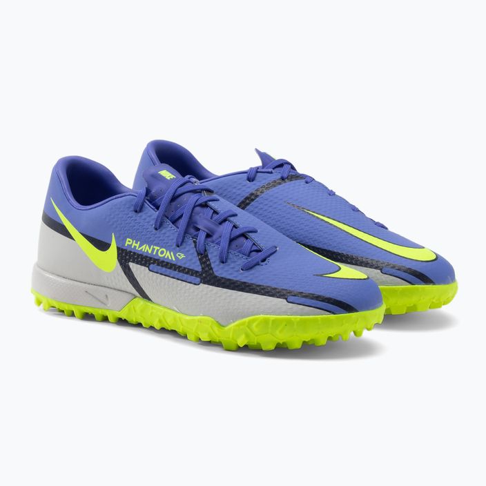 Buty piłkarskie męskie Nike Phantom GT2 Academy TF sapphire/volt/grey fog/blue void 5