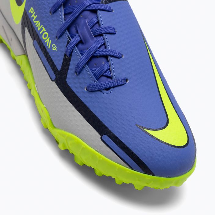 Buty piłkarskie męskie Nike Phantom GT2 Academy TF sapphire/volt/grey fog/blue void 7