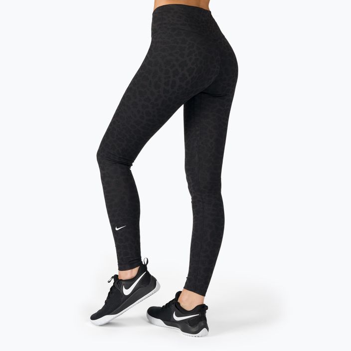Legginsy damskie Nike Dri-Fit One off noir/white 3