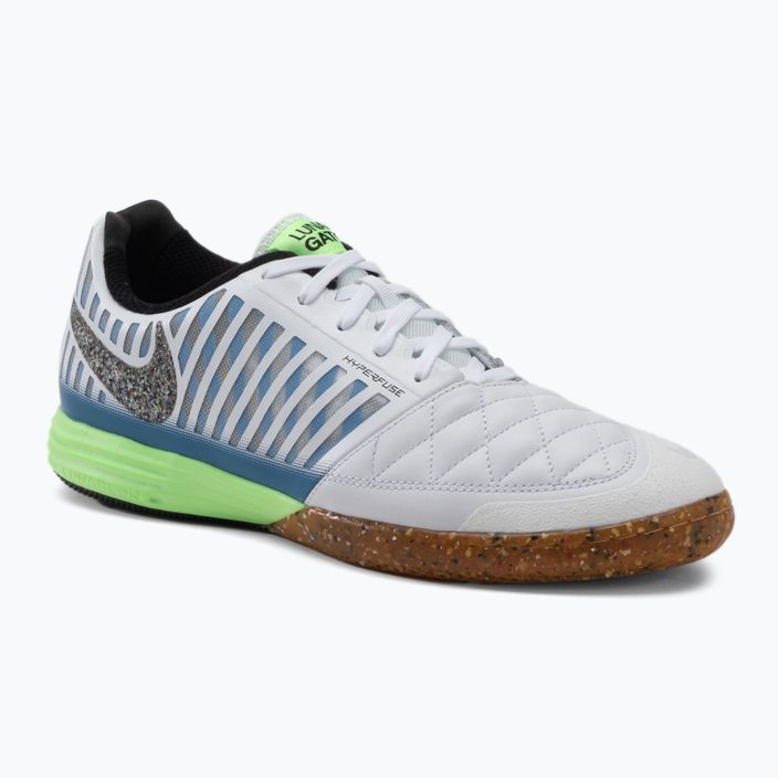 Buty piłkarskie męskie Nike Lunargato II IC black/lime glow/lt photo blue