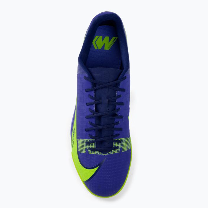 Buty piłkarskie męskie Nike Vapor 14 Academy TF lapis/volt/blue void 6