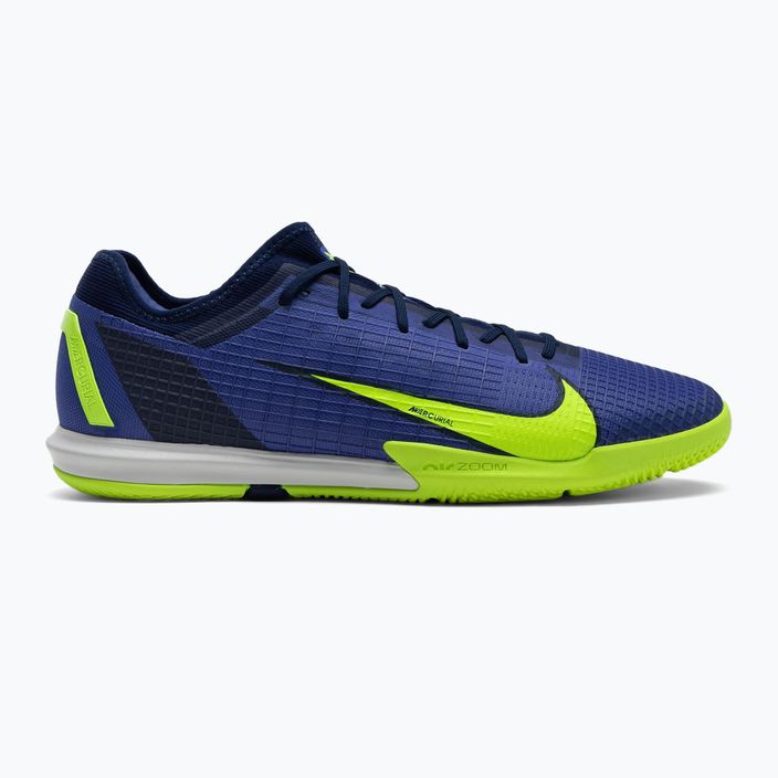 Buty piłkarskie męskie Nike Zoom Vapor 14 Pro IC sapphire/volt/blue void 2