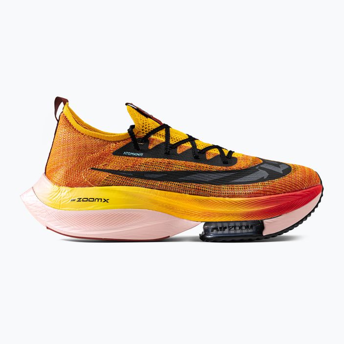Buty do biegania męskie Nike Air Zoom Alphafly Next Flyknit amarillo/black/magma orange 2