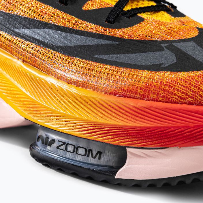 Buty do biegania męskie Nike Air Zoom Alphafly Next Flyknit amarillo/black/magma orange 10