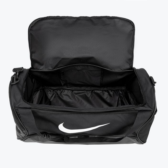 Torba treningowa Nike Brasilia 9.5 60 l black/black/white 9
