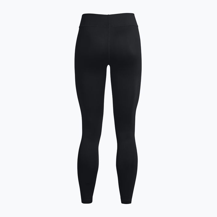 Legginsy treningowe damskie Under Armour ColdGear Authentics black/white 5