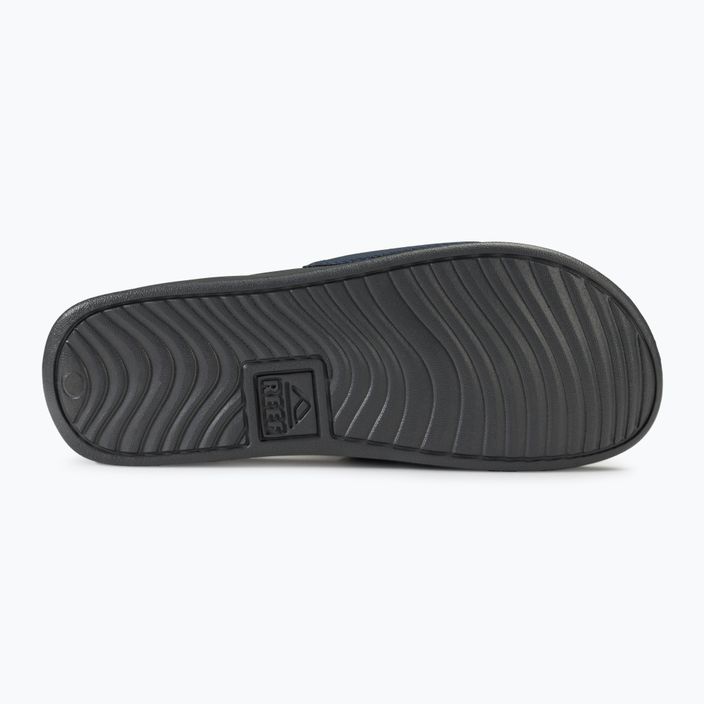 Klapki męskie REEF One Slide navy/white 4