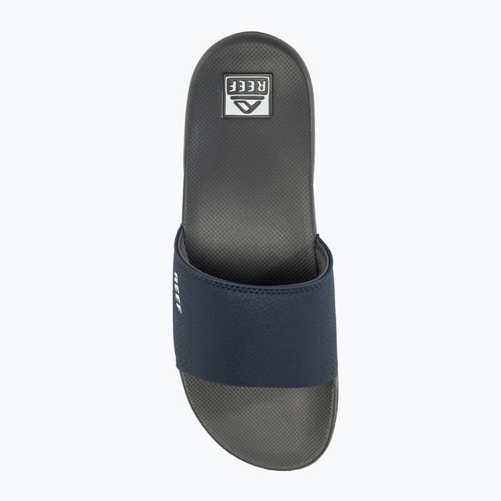 Klapki męskie REEF One Slide navy/white 5