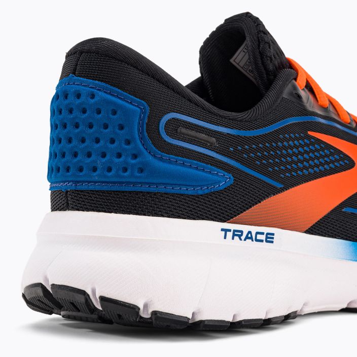 Buty do biegania męskie Brooks Trace 2 black/classic blue/orange 10