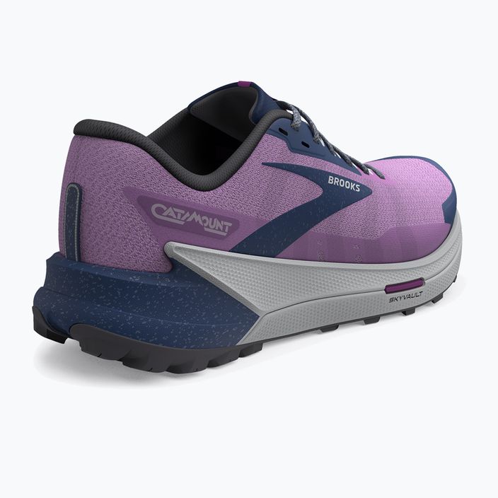 Buty do biegania damskie Brooks Catamount 2 violet/navy/oyster 11