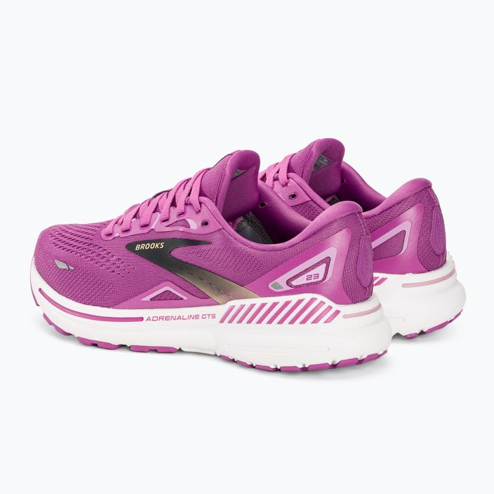 Buty do biegania damskie Brooks Adrenaline GTS 23 orchid/black/purple 4