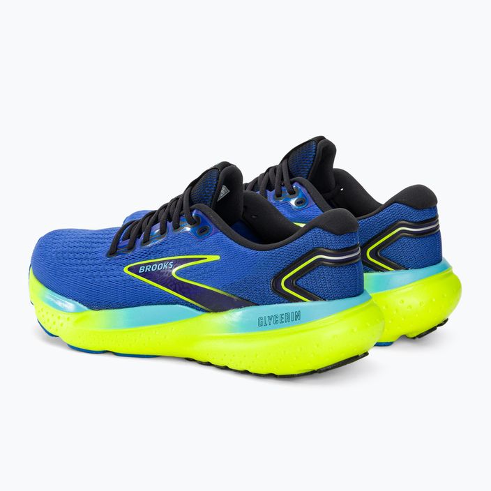 Buty do biegania męskie Brooks Glycerin 21 blue/nightlife/black 3