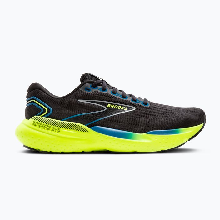 Buty do biegania męskie Brooks Glycerin GTS 21 black/blue/nightlife 9