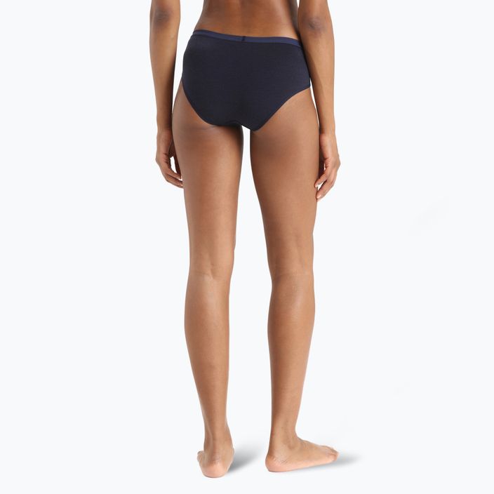 Majtki termoaktywne damskie icebreaker Siren Hipkini midnight navy 6