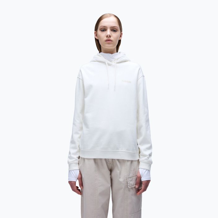 Bluza damska Napapijri B-Blanche Hooded white heron