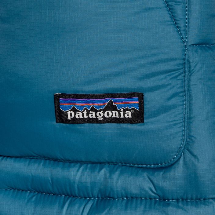 Bezrękawnik damski Patagonia Bivy Hooded wavy blue 5