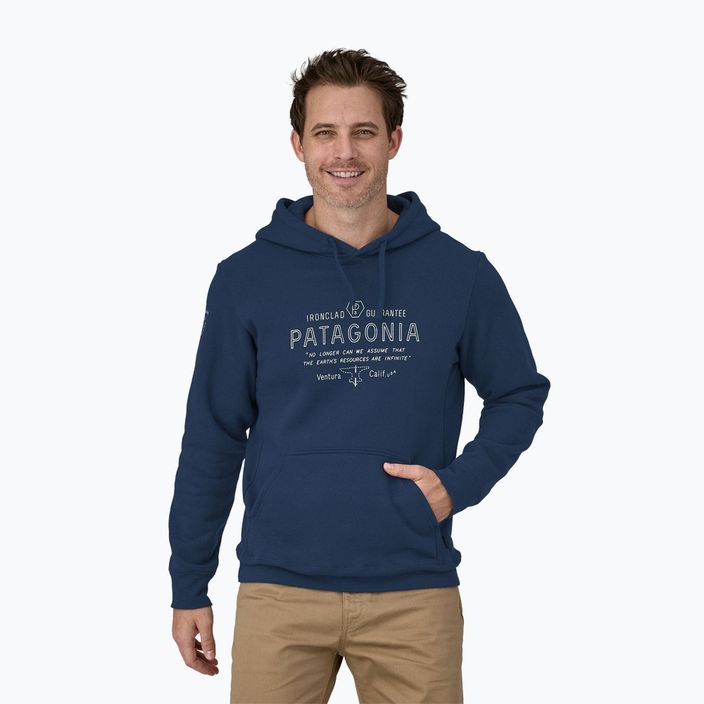 Bluza męska Patagonia Forge Mark Uprisal Hoody lagom blue