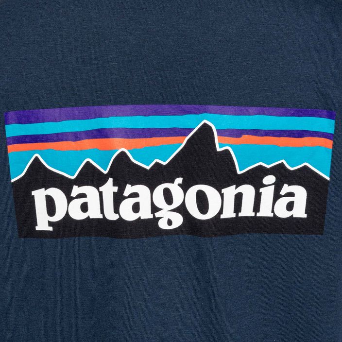 Koszulka trekkingowa damska Patagonia P-6 Logo Responsibili-Tee tidepool blue 6