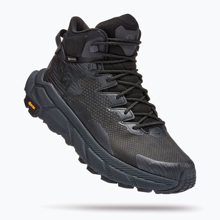 Buty trekkingowe męskie HOKA Trail Code GTX black/raven