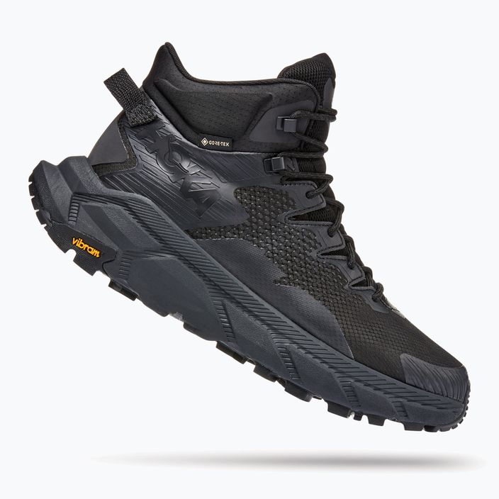 Buty trekkingowe męskie HOKA Trail Code GTX black/raven 2