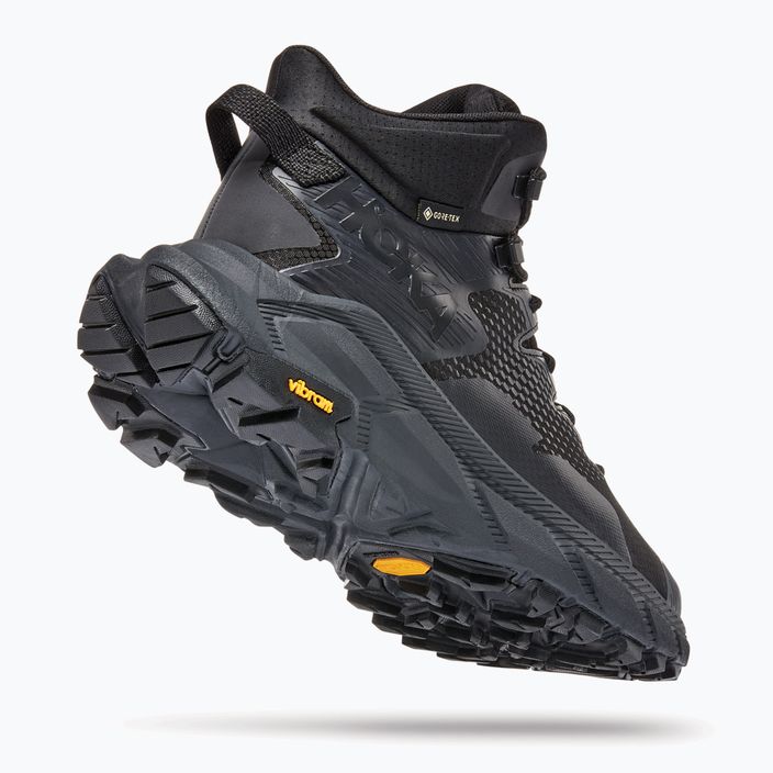 Buty trekkingowe męskie HOKA Trail Code GTX black/raven 4