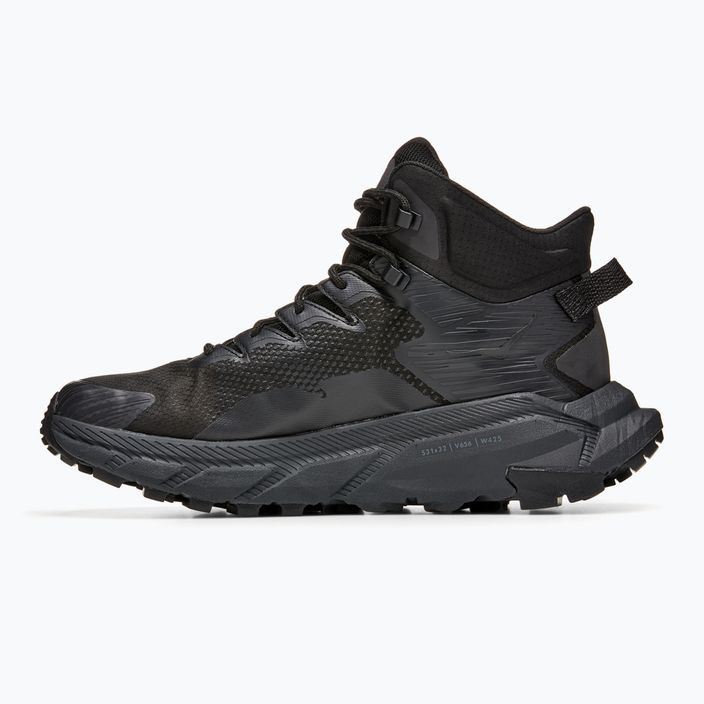 Buty trekkingowe męskie HOKA Trail Code GTX black/raven 6