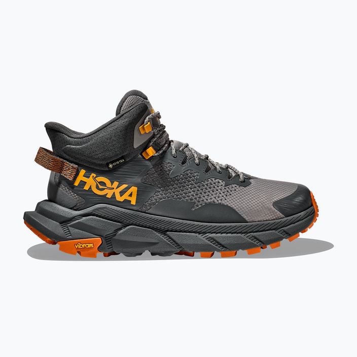 Buty trekkingowe męskie HOKA Trail Code GTX castlerock/persimmon orange 12