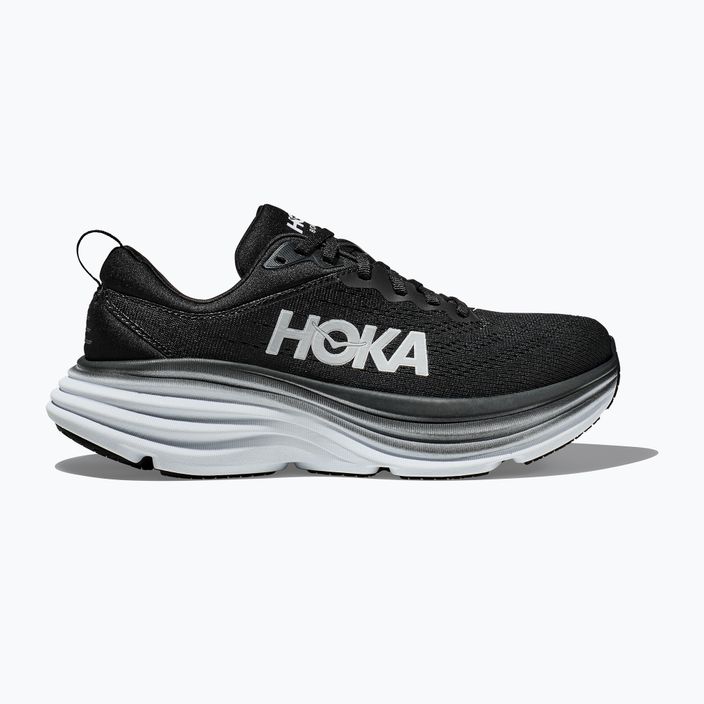 Buty do biegania męskie HOKA Bondi 8 black/white 12