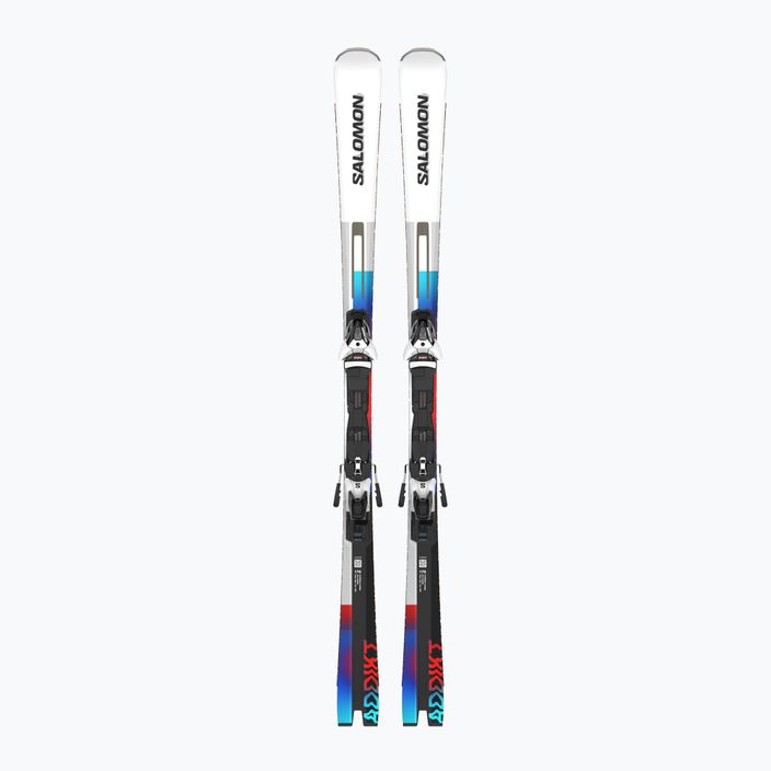 Narty zjazdowe Salomon Addikt + wiązania Z12 GW white/black/pastel neon blue 6
