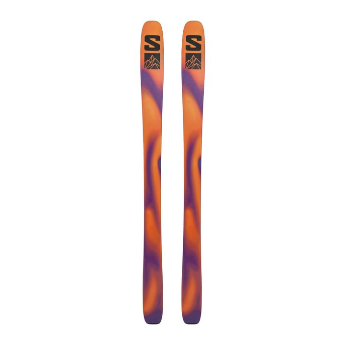 Narty zjazdowe Salomon QST 98 reef waters/flame orange/royal purple 2