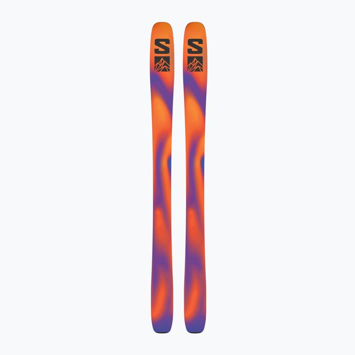 Narty zjazdowe Salomon QST 98 reef waters/flame orange/royal purple 6