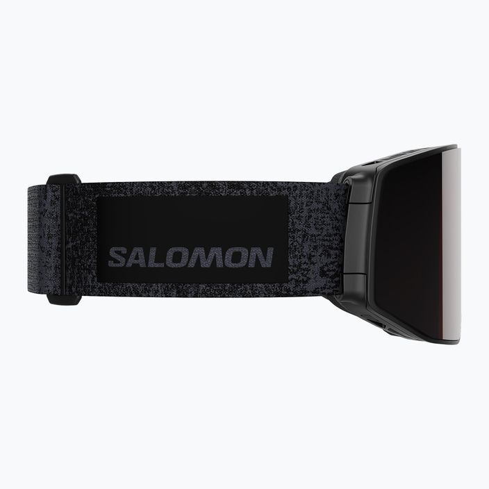 Gogle narciarskie Salomon Sentry Prime Sigma black/gun metal/silver pink 3