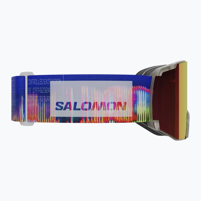 Gogle narciarskie Salomon S View Sigma translucent frozen/poppy red 7