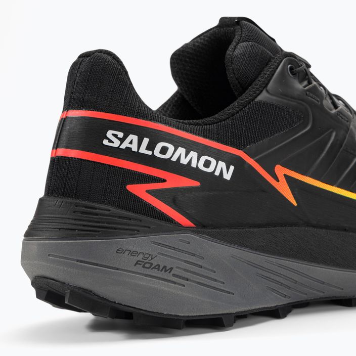 Buty do biegania męskie Salomon Thundercross black/quiet shade/fiery coral 13