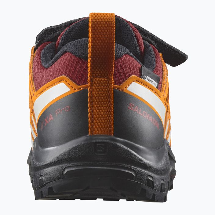 Buty trekkingowe dziecięce Salomon XA Pro V8 CSWP red/black/opeppe 14