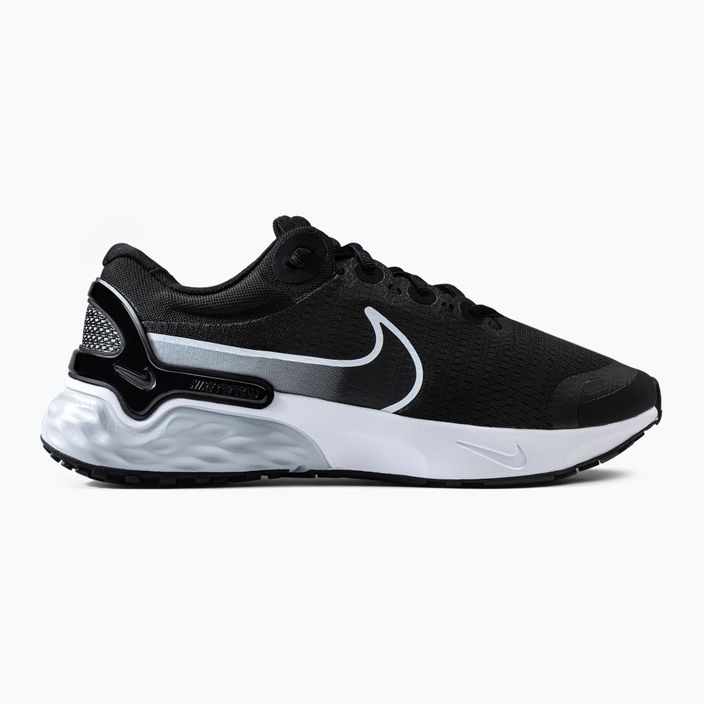 Buty do biegania męskie Nike Renew Run 3 black/white/pure platinum/dark smoke grey 2