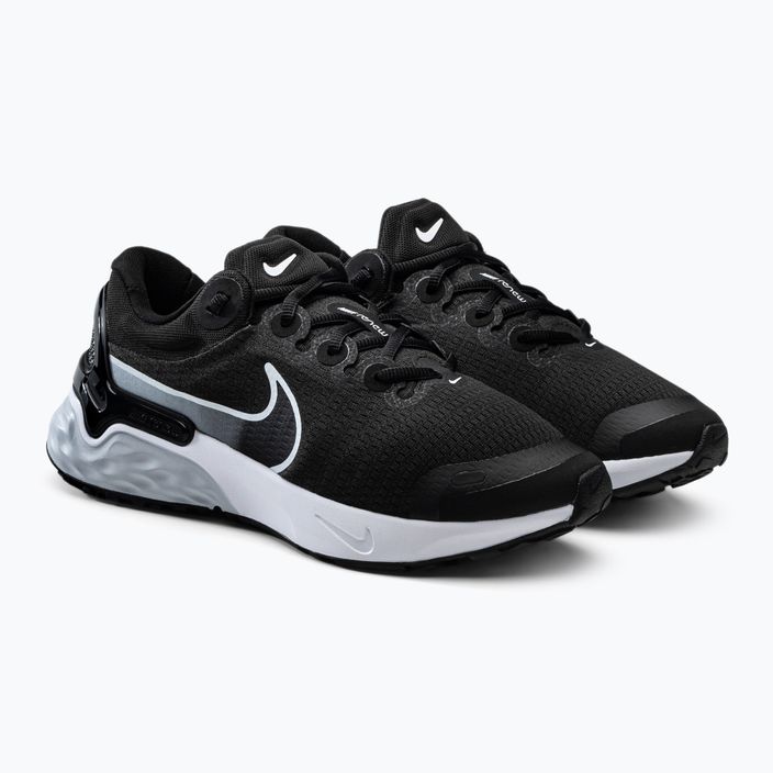 Buty do biegania męskie Nike Renew Run 3 black/white/pure platinum/dark smoke grey 5