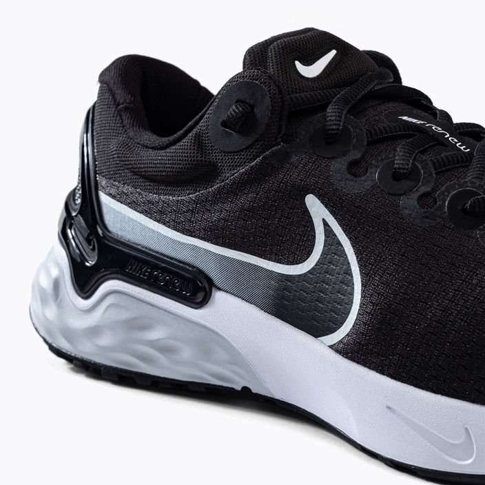 Buty do biegania męskie Nike Renew Run 3 black/white/pure platinum/dark smoke grey 8