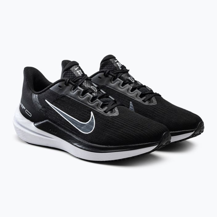 Buty do biegania męskie Nike Air Winflo 9 black/white/dark smoke grey 5