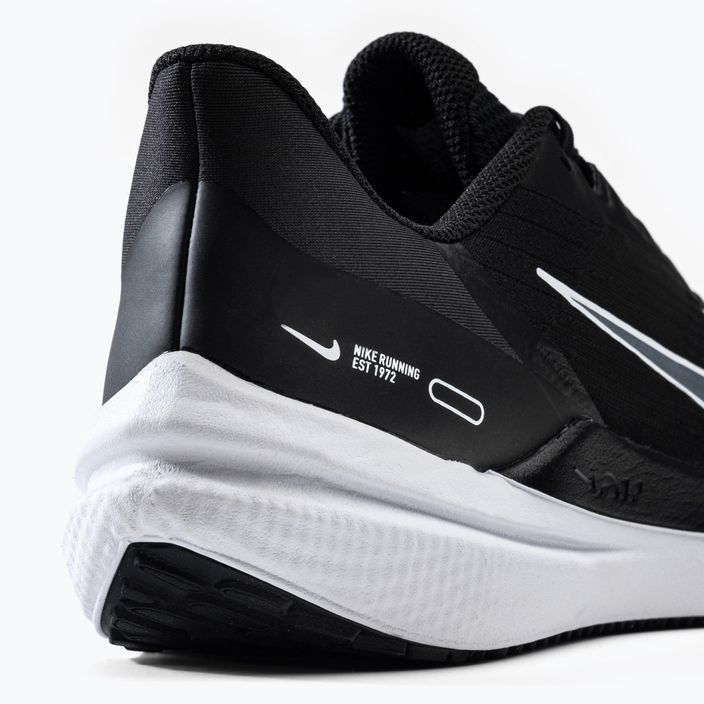 Buty do biegania męskie Nike Air Winflo 9 black/white/dark smoke grey 8
