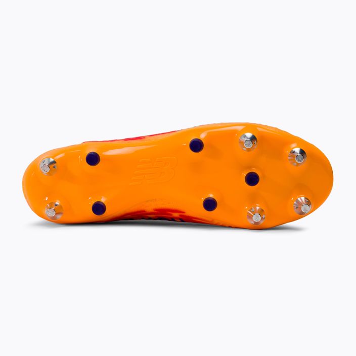 Buty piłkarskie męskie New Balance Tekela V3+ Pro SG impulse/vibrant orange 5