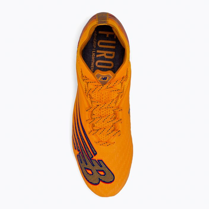 Buty piłkarskie męskie New Balance Furon v7 Pro FG impulse/vibrant orange 6