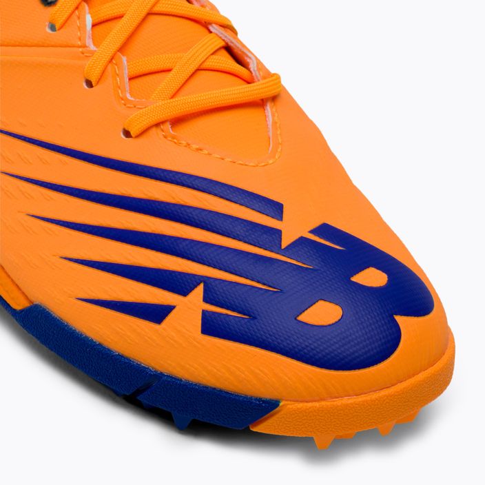 Buty piłkarskie dziecięce New Balance Furon V6+ Dispatch JNR TF impulse/vibrant orange 7